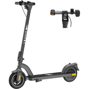 ZDZA Electric Scooter, 500W Peak Motor & 19 MPH Electric Scooter Adults, 12-15 Mi Range Electric Kick Scooters, 8.5
